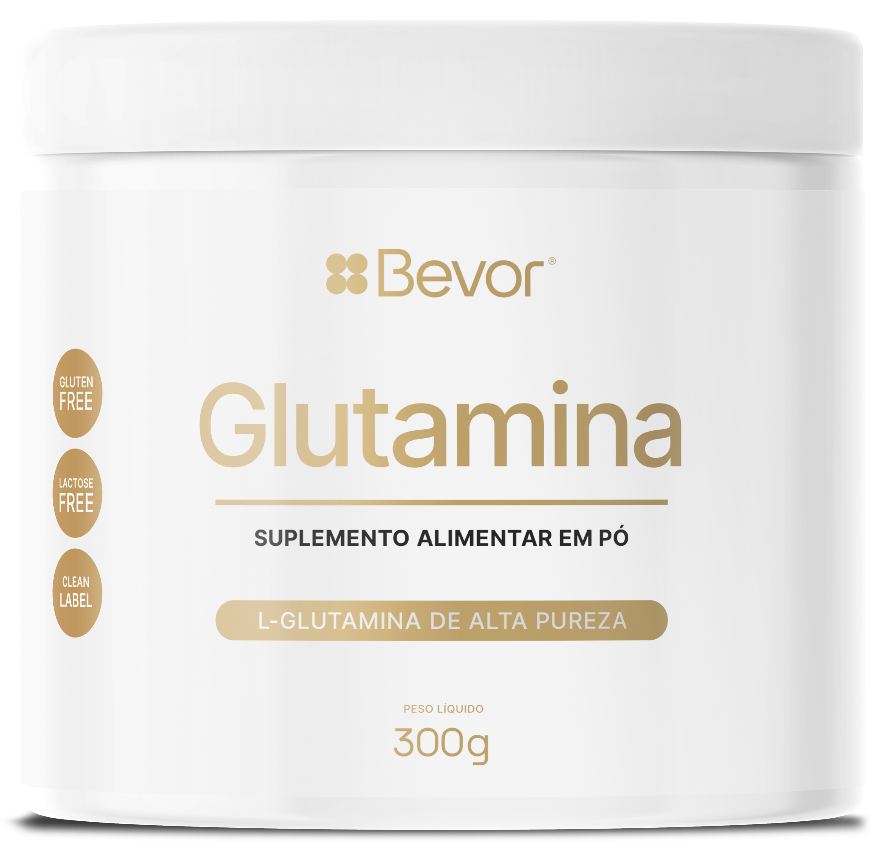 Glutamina - L-Glutamina - Em pó - 300g